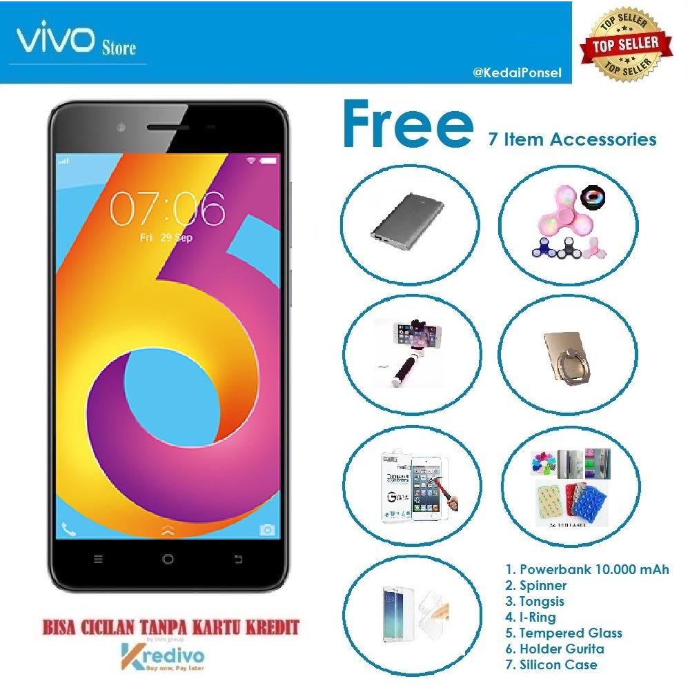 VIVO Y65 [3/16GB] + Free 7 Item Accessories